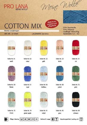 Bild von Pro Lana Cotton Mix Sparpaket 500 Gramm