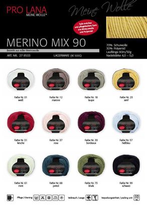 Bild von Pro Lana Merino Mix 90 -500 Gramm