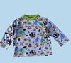 Bild von Longsleeve Gr. 90 Langarmshirt Kindershirt Piraten grau