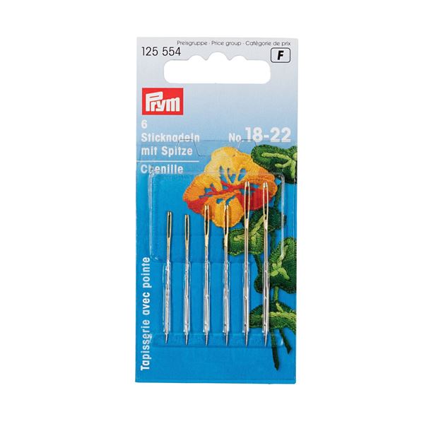 Bild von Prym Sticknadeln mit Spitze Nr. 18 - 22 / Prym Nr.: 125554