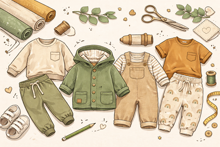 Bild für Kategorie Baby & Kinderkleidung Handarbeit Eigenproduktion